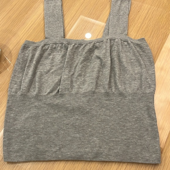 EUC Maxmara Sportmax Soft grey sleeveless sweater buttons in back. - Picture 7 of 7